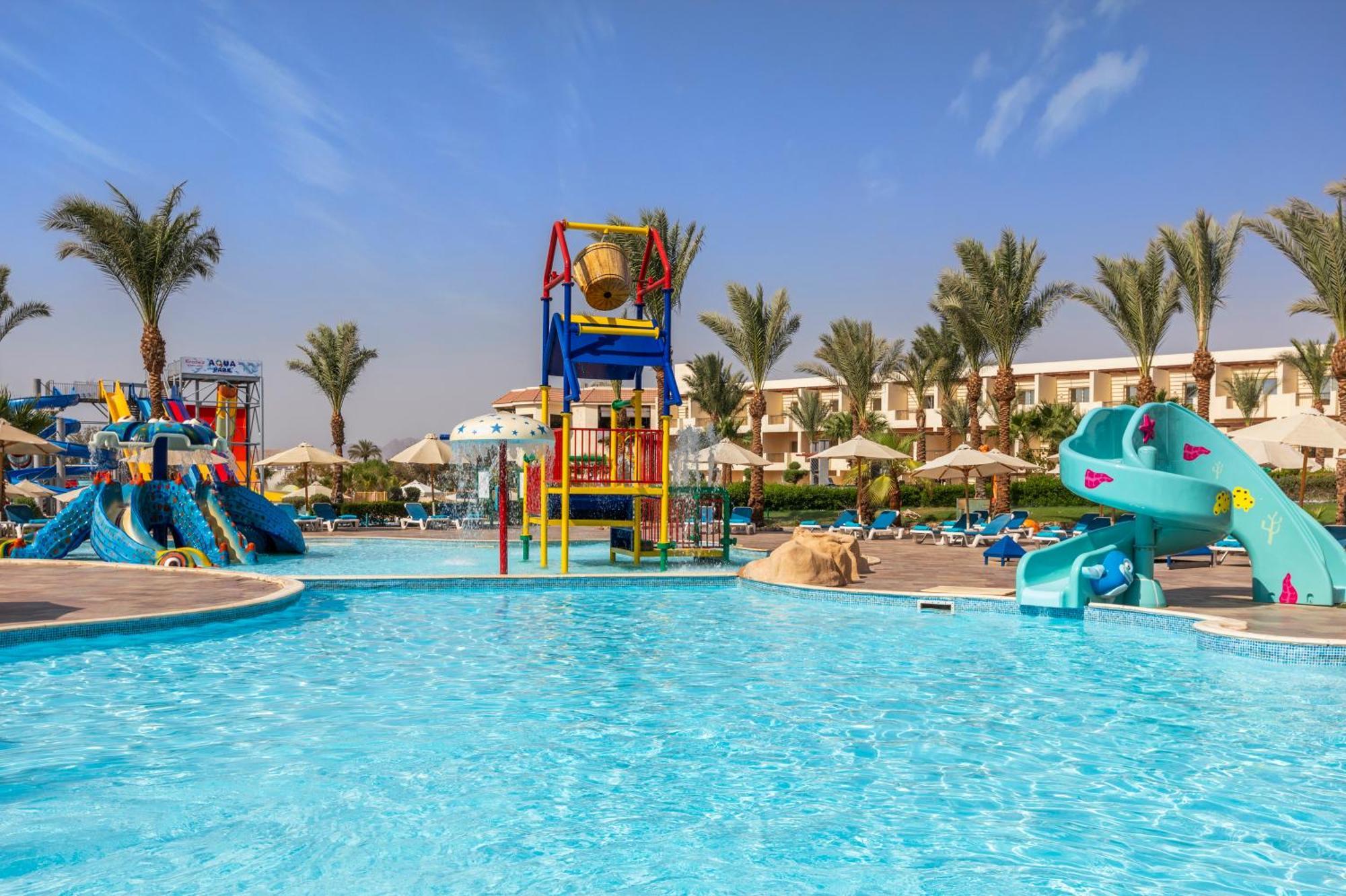Hotel Xperience Kiroseiz AquaPark Premier-Naama Bay Sharm El-Sheikh Exterior foto Aqua Park at Hilton Hurghada Resort